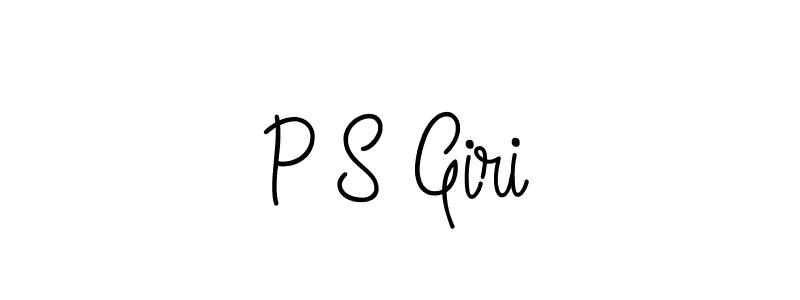 Once you've used our free online signature maker to create your best signature Angelique-Rose-font-FFP style, it's time to enjoy all of the benefits that P S Giri name signing documents. P S Giri signature style 5 images and pictures png