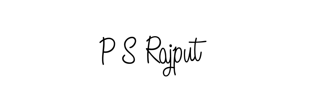 Also we have P S Rajput name is the best signature style. Create professional handwritten signature collection using Angelique-Rose-font-FFP autograph style. P S Rajput signature style 5 images and pictures png