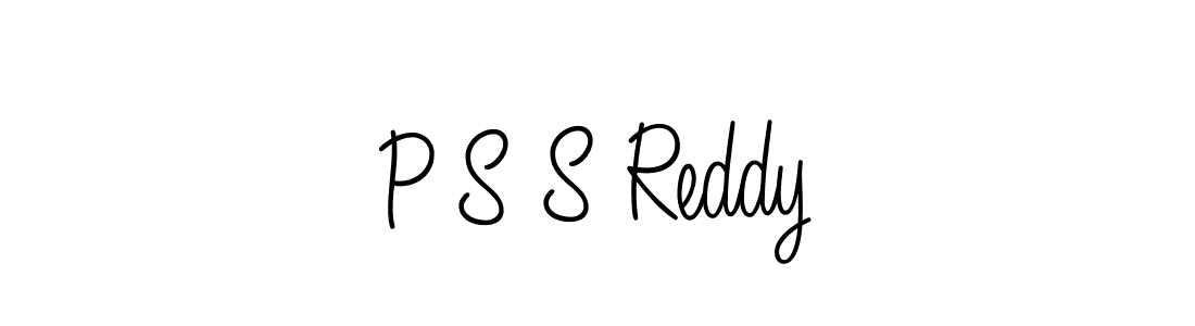 Design your own signature with our free online signature maker. With this signature software, you can create a handwritten (Angelique-Rose-font-FFP) signature for name P S S Reddy. P S S Reddy signature style 5 images and pictures png