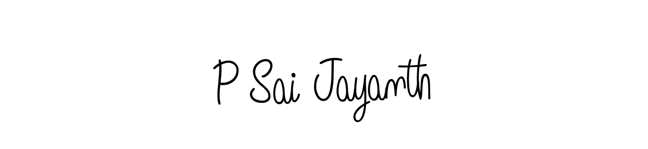 Once you've used our free online signature maker to create your best signature Angelique-Rose-font-FFP style, it's time to enjoy all of the benefits that P Sai Jayanth name signing documents. P Sai Jayanth signature style 5 images and pictures png