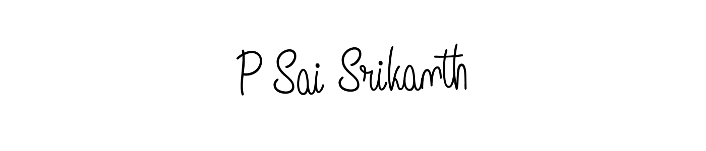 Also You can easily find your signature by using the search form. We will create P Sai Srikanth name handwritten signature images for you free of cost using Angelique-Rose-font-FFP sign style. P Sai Srikanth signature style 5 images and pictures png