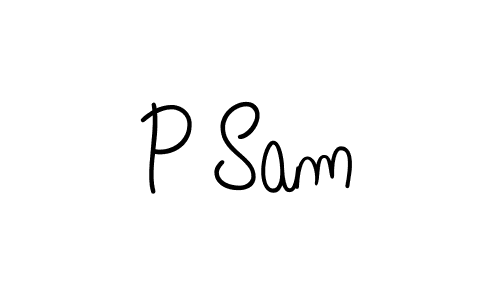 Check out images of Autograph of P Sam name. Actor P Sam Signature Style. Angelique-Rose-font-FFP is a professional sign style online. P Sam signature style 5 images and pictures png