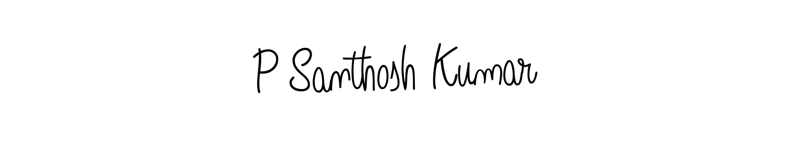 You can use this online signature creator to create a handwritten signature for the name P Santhosh Kumar. This is the best online autograph maker. P Santhosh Kumar signature style 5 images and pictures png