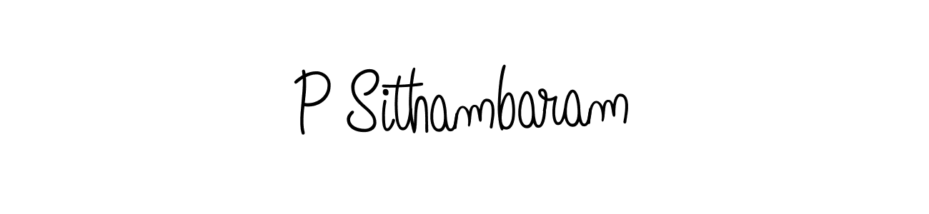 You can use this online signature creator to create a handwritten signature for the name P Sithambaram. This is the best online autograph maker. P Sithambaram signature style 5 images and pictures png