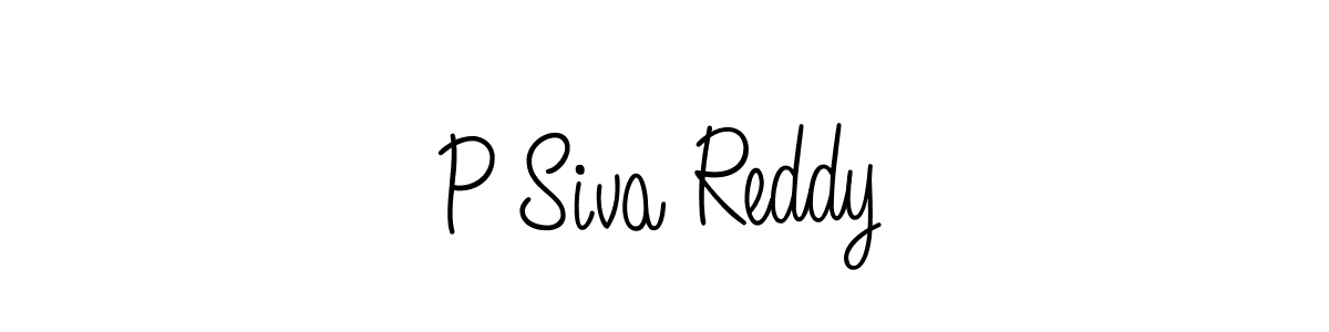 How to Draw P Siva Reddy signature style? Angelique-Rose-font-FFP is a latest design signature styles for name P Siva Reddy. P Siva Reddy signature style 5 images and pictures png
