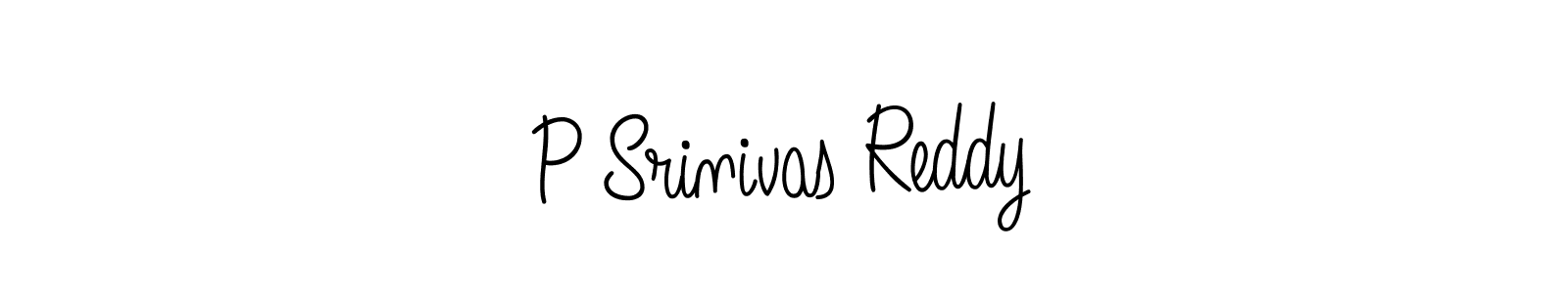 Make a beautiful signature design for name P Srinivas Reddy. Use this online signature maker to create a handwritten signature for free. P Srinivas Reddy signature style 5 images and pictures png