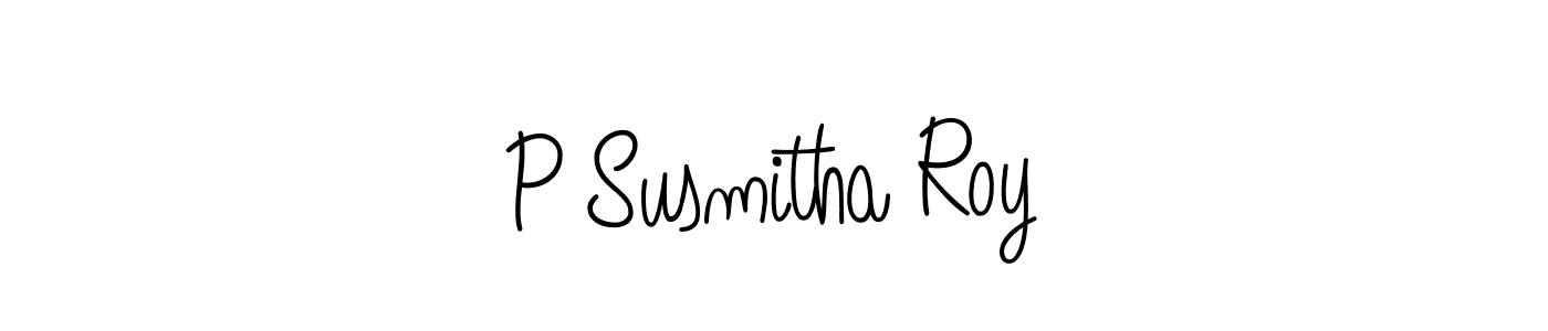 Best and Professional Signature Style for P Susmitha Roy. Angelique-Rose-font-FFP Best Signature Style Collection. P Susmitha Roy signature style 5 images and pictures png