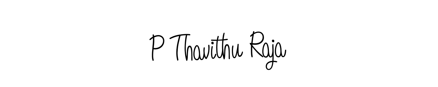 Make a short P Thavithu Raja signature style. Manage your documents anywhere anytime using Angelique-Rose-font-FFP. Create and add eSignatures, submit forms, share and send files easily. P Thavithu Raja signature style 5 images and pictures png