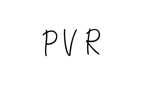 The best way (Angelique-Rose-font-FFP) to make a short signature is to pick only two or three words in your name. The name P V R include a total of six letters. For converting this name. P V R signature style 5 images and pictures png