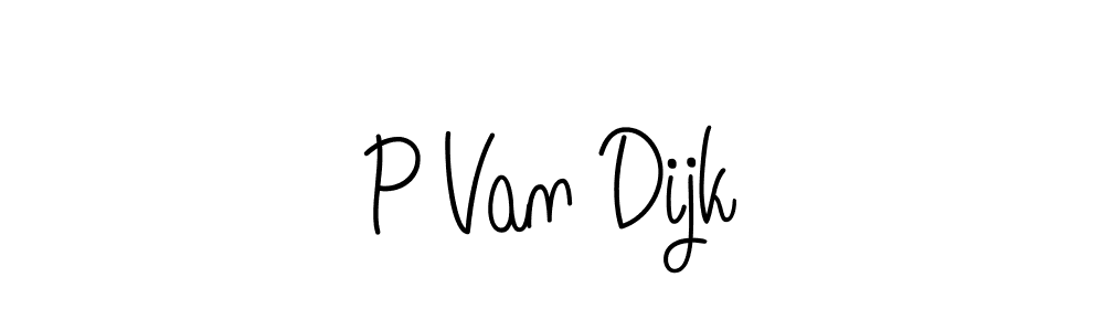 How to Draw P Van Dijk signature style? Angelique-Rose-font-FFP is a latest design signature styles for name P Van Dijk. P Van Dijk signature style 5 images and pictures png