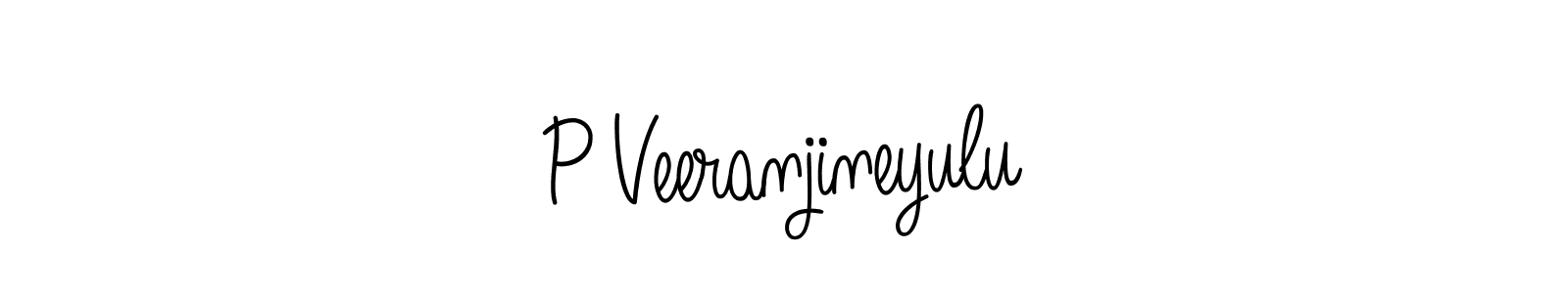 Best and Professional Signature Style for P Veeranjineyulu. Angelique-Rose-font-FFP Best Signature Style Collection. P Veeranjineyulu signature style 5 images and pictures png