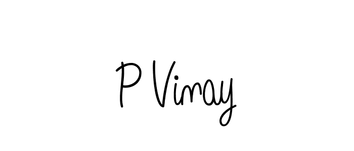 You can use this online signature creator to create a handwritten signature for the name P Vinay. This is the best online autograph maker. P Vinay signature style 5 images and pictures png