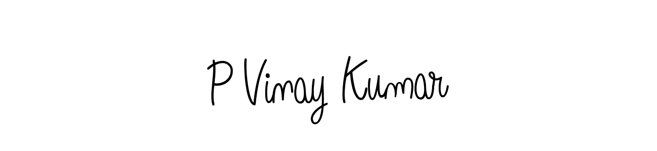 Once you've used our free online signature maker to create your best signature Angelique-Rose-font-FFP style, it's time to enjoy all of the benefits that P Vinay Kumar name signing documents. P Vinay Kumar signature style 5 images and pictures png