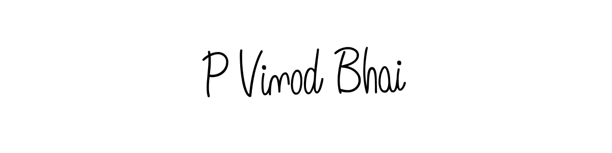 Also You can easily find your signature by using the search form. We will create P Vinod Bhai name handwritten signature images for you free of cost using Angelique-Rose-font-FFP sign style. P Vinod Bhai signature style 5 images and pictures png