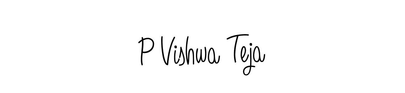 This is the best signature style for the P Vishwa Teja name. Also you like these signature font (Angelique-Rose-font-FFP). Mix name signature. P Vishwa Teja signature style 5 images and pictures png