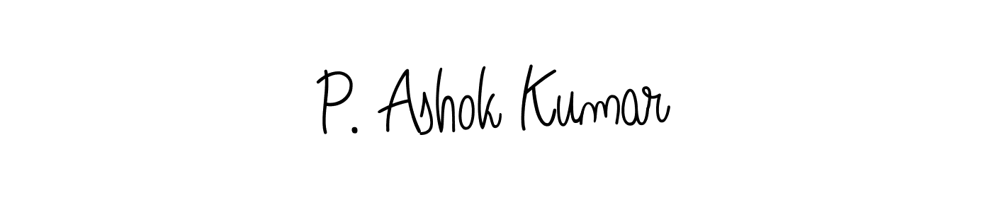 Angelique-Rose-font-FFP is a professional signature style that is perfect for those who want to add a touch of class to their signature. It is also a great choice for those who want to make their signature more unique. Get P. Ashok Kumar name to fancy signature for free. P. Ashok Kumar signature style 5 images and pictures png