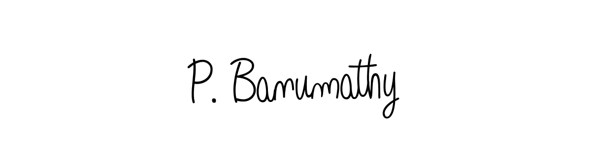 Similarly Angelique-Rose-font-FFP is the best handwritten signature design. Signature creator online .You can use it as an online autograph creator for name P. Banumathy. P. Banumathy signature style 5 images and pictures png