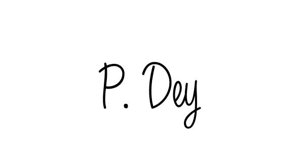 Make a beautiful signature design for name P. Dey. Use this online signature maker to create a handwritten signature for free. P. Dey signature style 5 images and pictures png