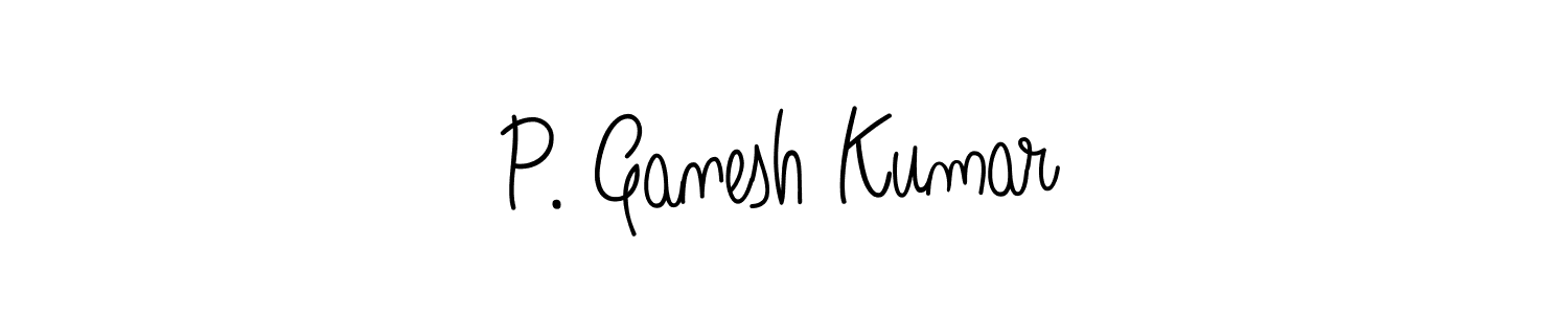 You can use this online signature creator to create a handwritten signature for the name P. Ganesh Kumar. This is the best online autograph maker. P. Ganesh Kumar signature style 5 images and pictures png