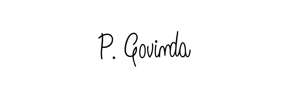 Once you've used our free online signature maker to create your best signature Angelique-Rose-font-FFP style, it's time to enjoy all of the benefits that P. Govinda name signing documents. P. Govinda signature style 5 images and pictures png