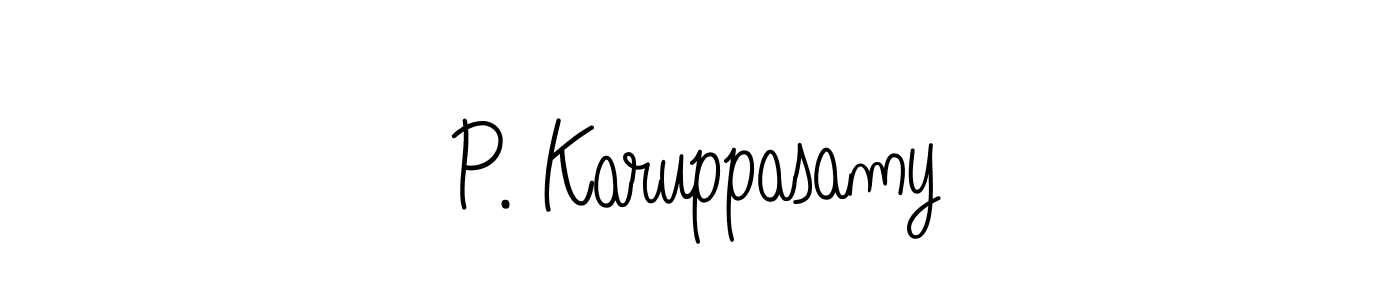 You can use this online signature creator to create a handwritten signature for the name P. Karuppasamy. This is the best online autograph maker. P. Karuppasamy signature style 5 images and pictures png