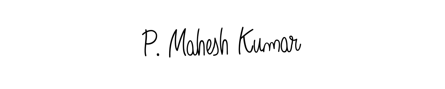 Check out images of Autograph of P. Mahesh Kumar name. Actor P. Mahesh Kumar Signature Style. Angelique-Rose-font-FFP is a professional sign style online. P. Mahesh Kumar signature style 5 images and pictures png