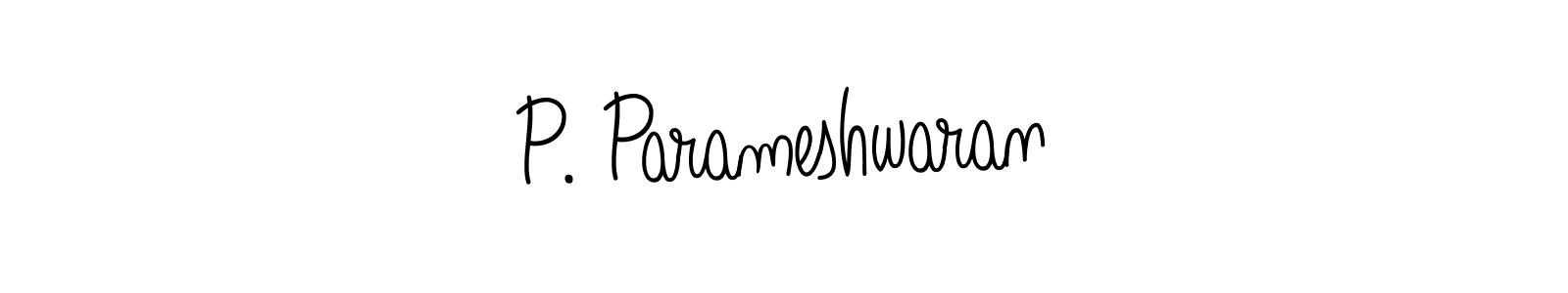 Also You can easily find your signature by using the search form. We will create P. Parameshwaran name handwritten signature images for you free of cost using Angelique-Rose-font-FFP sign style. P. Parameshwaran signature style 5 images and pictures png