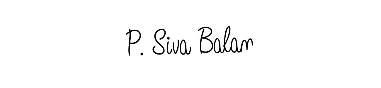Make a beautiful signature design for name P. Siva Balan. Use this online signature maker to create a handwritten signature for free. P. Siva Balan signature style 5 images and pictures png