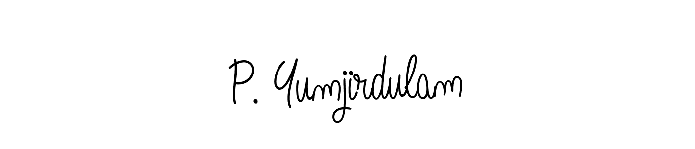 See photos of P. Yumjirdulam official signature by Spectra . Check more albums & portfolios. Read reviews & check more about Angelique-Rose-font-FFP font. P. Yumjirdulam signature style 5 images and pictures png