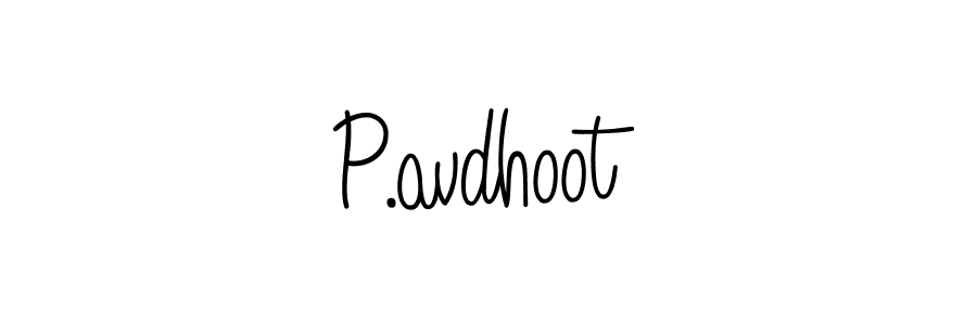 Make a beautiful signature design for name P.avdhoot. Use this online signature maker to create a handwritten signature for free. P.avdhoot signature style 5 images and pictures png