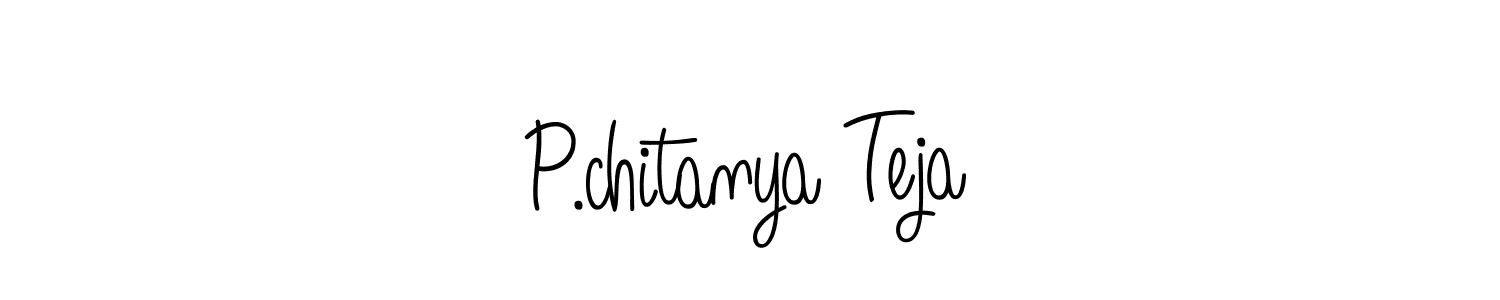 How to make P.chitanya Teja signature? Angelique-Rose-font-FFP is a professional autograph style. Create handwritten signature for P.chitanya Teja name. P.chitanya Teja signature style 5 images and pictures png