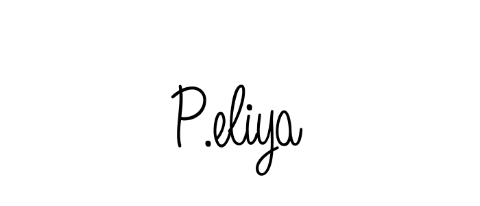 if you are searching for the best signature style for your name P.eliya. so please give up your signature search. here we have designed multiple signature styles  using Angelique-Rose-font-FFP. P.eliya signature style 5 images and pictures png