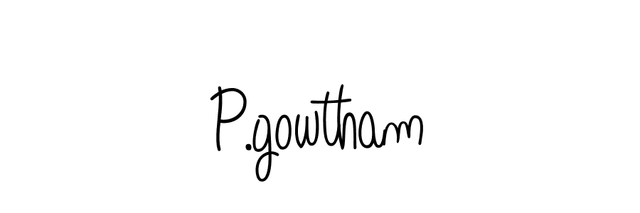 Make a short P.gowtham signature style. Manage your documents anywhere anytime using Angelique-Rose-font-FFP. Create and add eSignatures, submit forms, share and send files easily. P.gowtham signature style 5 images and pictures png