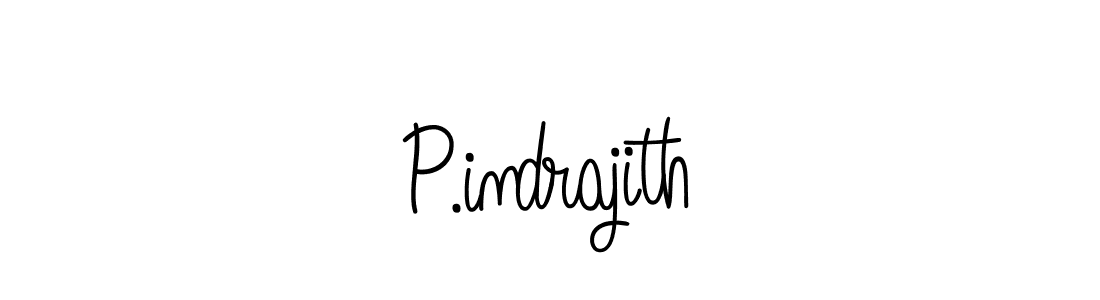 Make a beautiful signature design for name P.indrajith. Use this online signature maker to create a handwritten signature for free. P.indrajith signature style 5 images and pictures png