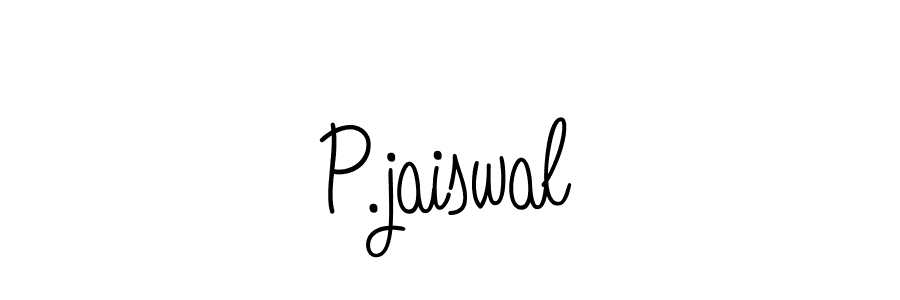 Make a beautiful signature design for name P.jaiswal. Use this online signature maker to create a handwritten signature for free. P.jaiswal signature style 5 images and pictures png