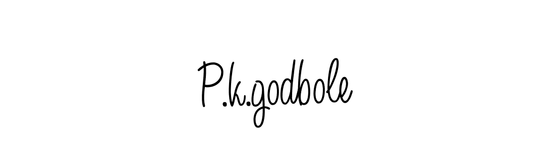 How to Draw P.k.godbole signature style? Angelique-Rose-font-FFP is a latest design signature styles for name P.k.godbole. P.k.godbole signature style 5 images and pictures png