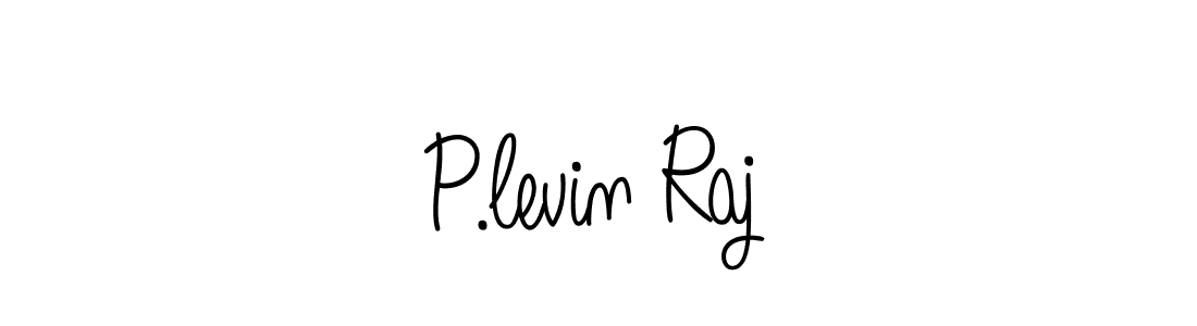 Here are the top 10 professional signature styles for the name P.levin Raj. These are the best autograph styles you can use for your name. P.levin Raj signature style 5 images and pictures png