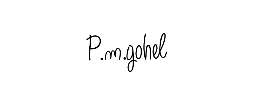 Best and Professional Signature Style for P.m.gohel. Angelique-Rose-font-FFP Best Signature Style Collection. P.m.gohel signature style 5 images and pictures png