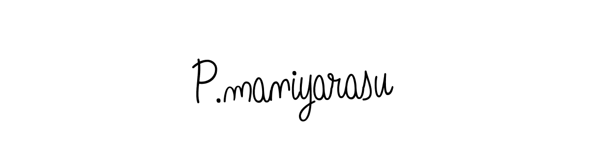 You can use this online signature creator to create a handwritten signature for the name P.maniyarasu. This is the best online autograph maker. P.maniyarasu signature style 5 images and pictures png