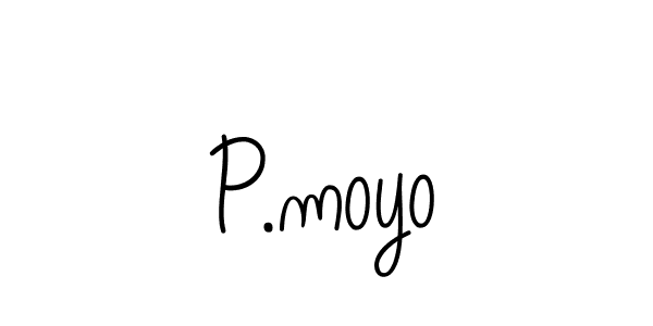 Make a beautiful signature design for name P.moyo. Use this online signature maker to create a handwritten signature for free. P.moyo signature style 5 images and pictures png