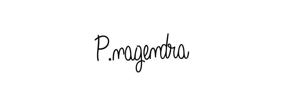 Best and Professional Signature Style for P.nagendra. Angelique-Rose-font-FFP Best Signature Style Collection. P.nagendra signature style 5 images and pictures png