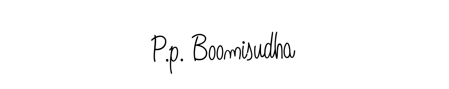 Once you've used our free online signature maker to create your best signature Angelique-Rose-font-FFP style, it's time to enjoy all of the benefits that P.p. Boomisudha name signing documents. P.p. Boomisudha signature style 5 images and pictures png