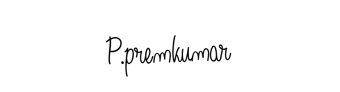 Make a beautiful signature design for name P.premkumar. Use this online signature maker to create a handwritten signature for free. P.premkumar signature style 5 images and pictures png