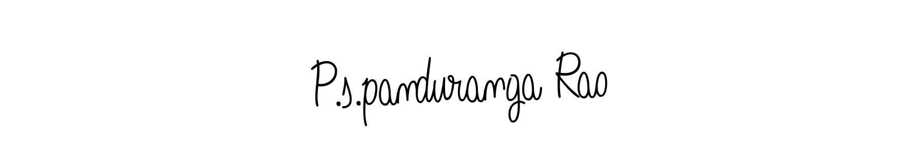 Also You can easily find your signature by using the search form. We will create P.s.panduranga Rao name handwritten signature images for you free of cost using Angelique-Rose-font-FFP sign style. P.s.panduranga Rao signature style 5 images and pictures png