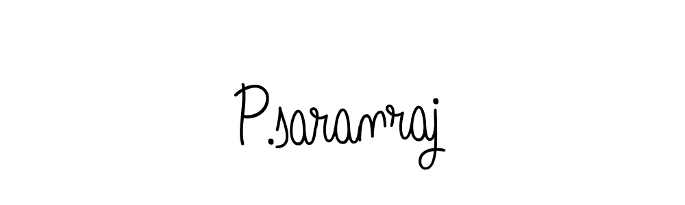 Also we have P.saranraj name is the best signature style. Create professional handwritten signature collection using Angelique-Rose-font-FFP autograph style. P.saranraj signature style 5 images and pictures png