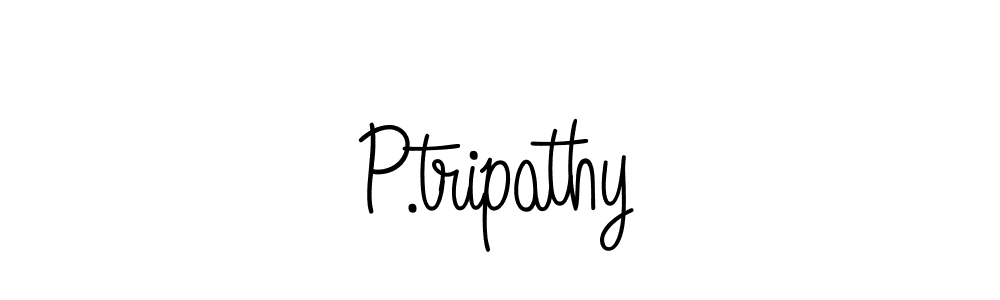 How to make P.tripathy signature? Angelique-Rose-font-FFP is a professional autograph style. Create handwritten signature for P.tripathy name. P.tripathy signature style 5 images and pictures png