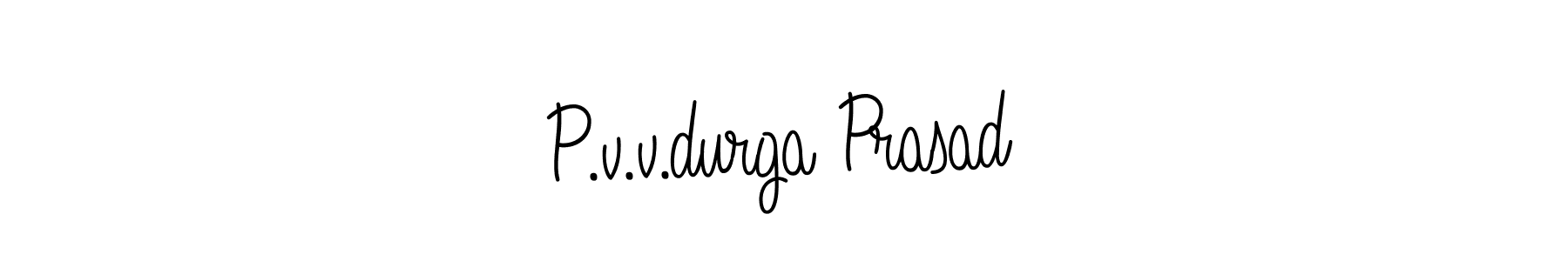Also You can easily find your signature by using the search form. We will create P.v.v.durga Prasad name handwritten signature images for you free of cost using Angelique-Rose-font-FFP sign style. P.v.v.durga Prasad signature style 5 images and pictures png