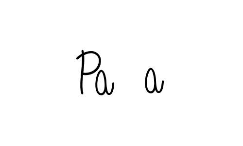 Design your own signature with our free online signature maker. With this signature software, you can create a handwritten (Angelique-Rose-font-FFP) signature for name Paşa. Paşa signature style 5 images and pictures png