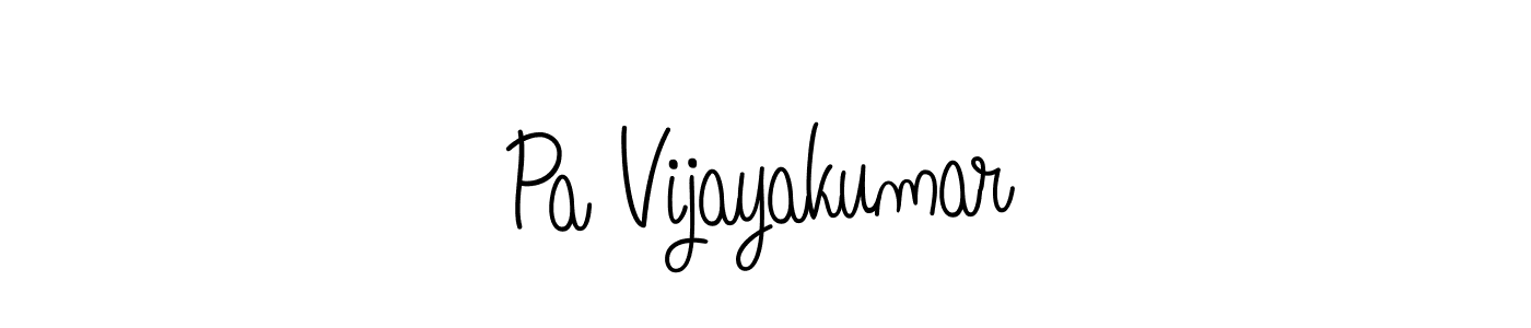 Design your own signature with our free online signature maker. With this signature software, you can create a handwritten (Angelique-Rose-font-FFP) signature for name Pa Vijayakumar. Pa Vijayakumar signature style 5 images and pictures png