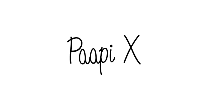 You can use this online signature creator to create a handwritten signature for the name Paapi X. This is the best online autograph maker. Paapi X signature style 5 images and pictures png